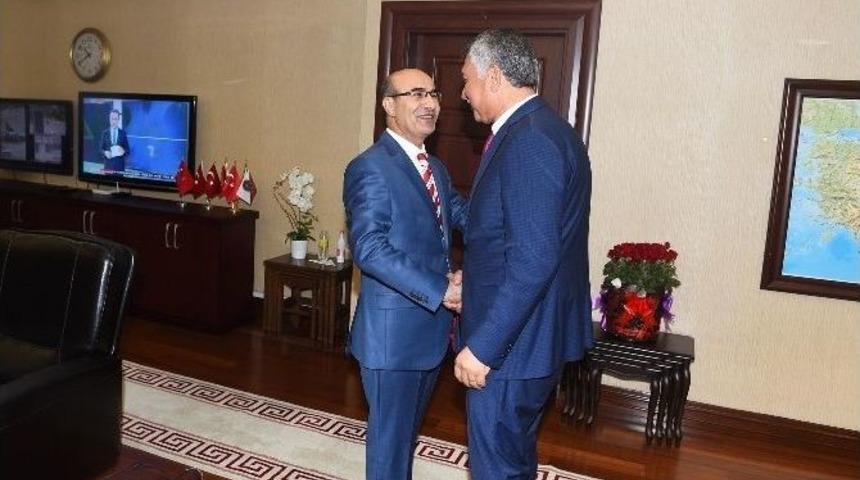 Karalar&rsquo;dan Vali Demirtaş&rsquo;a &lsquo;hayırlı Olsun&rsquo; Ziyareti