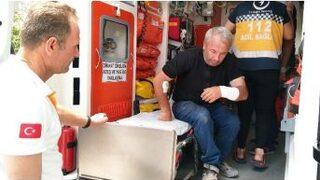 Fleks İle Kendini Yaraladı