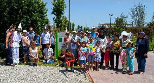Expo 2016’daki İtalyan Bahçesi ’özel’ Çocukları Misafir Etti