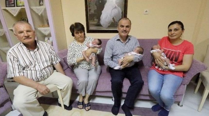 Başkan G&uuml;rlesin&rsquo;den &Uuml;&ccedil;&uuml;z Bebeği Olan &Ccedil;ifte Ziyaret