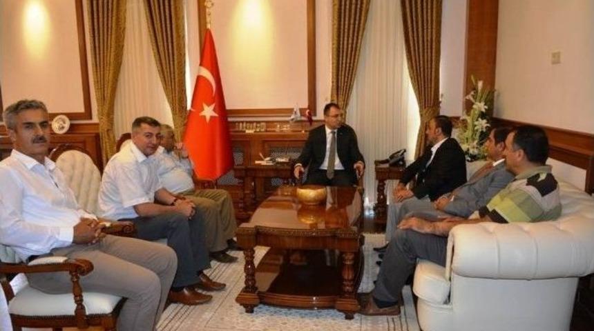 Mtb&rsquo;den Vali Toprak&rsquo;a Ziyaret