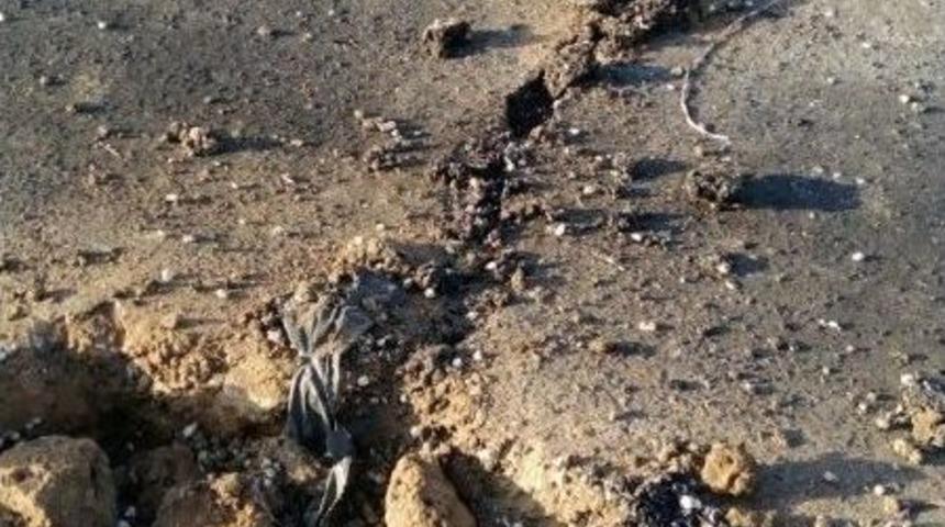 Yola D&ouml;şenmiş Patlayıcı, Fark Edildi Facia Ucuz Atlatıldı