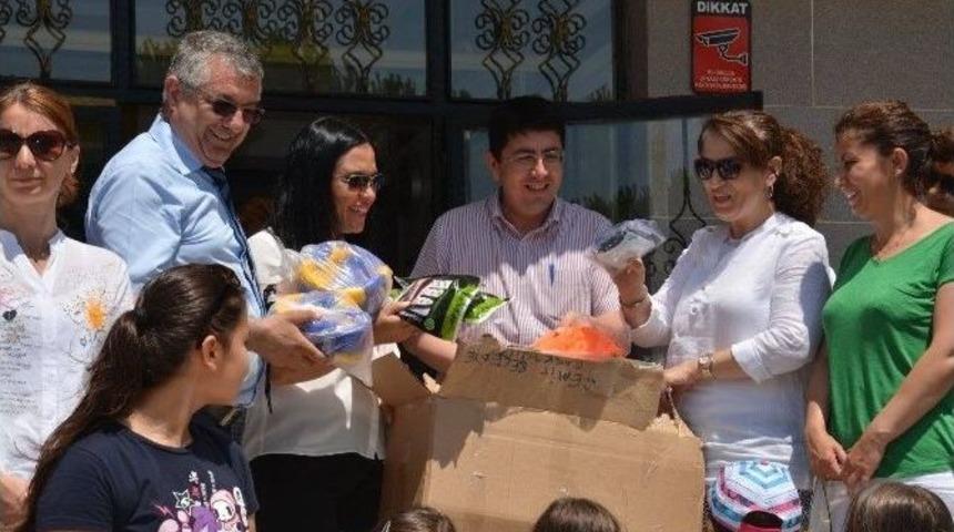 380 Kilo Atık Pil Topladılar