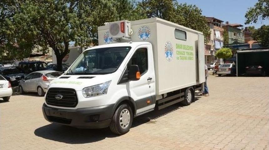 Dinar Belediyesi Araç Filosuna Bir Yeni Araç Daha Eklendi