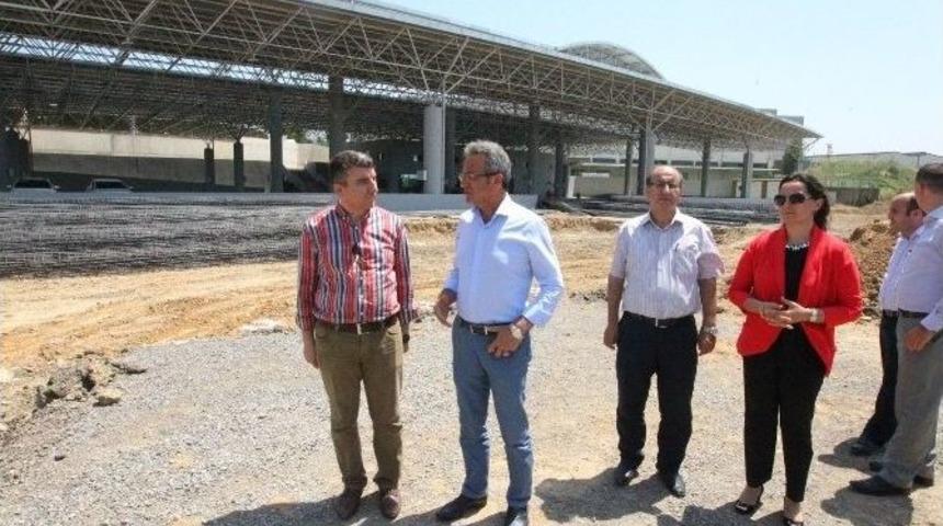 Başkan K&ouml;şker, Aksiyon Parkı &Ccedil;alışmalarını İnceledi