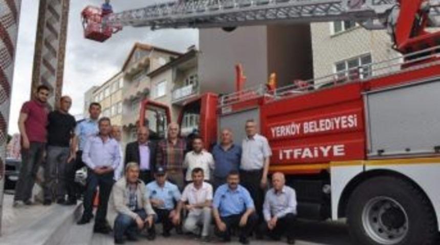 Yerk&ouml;y Belediyesi Yeni Bir İtfaiye Aracı Aldı