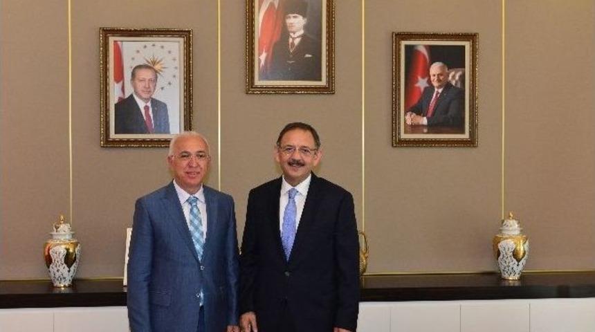 Kto Heyetinden Bakan &Ouml;zhaseki&rsquo;ye Ziyaret