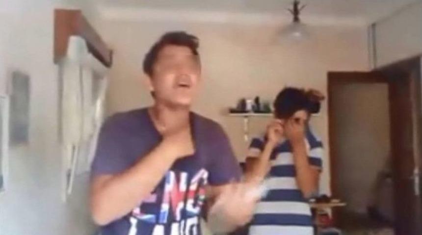 Hırsızlar Ev Sahibini Karşılarında G&ouml;r&uuml;nce Yalvardı