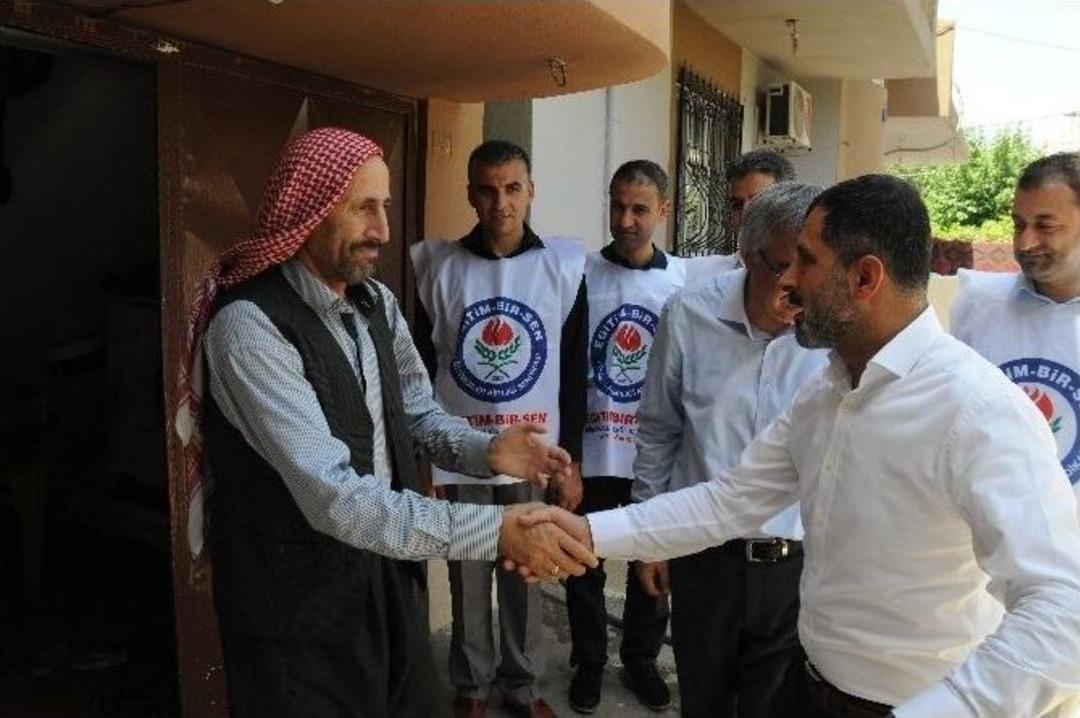 Eğitim Bir-sen&rsquo;den Ter&ouml;r Mağduru Ailelere Ziyaret