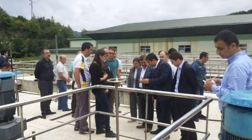 Vali Ve Milletvekilinden İ&ccedil;me Suyu Arıtma Tesisine Ziyaret