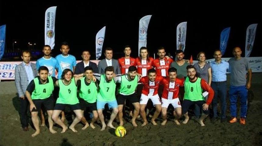 Atakum&rsquo;da &ldquo;plaj Futbolu&rdquo; Başladı
