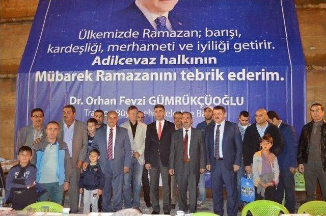 Kardeş Belediyeler Halkla İftar Sofrasında Buluştu