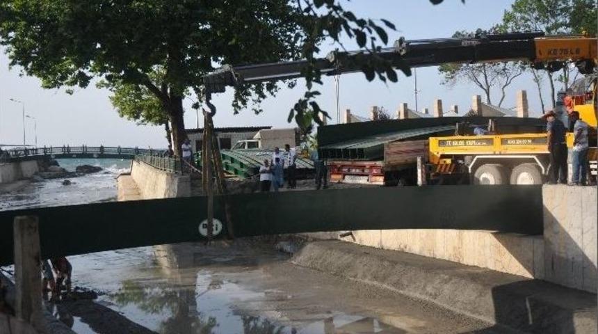 Ak&ccedil;akoca &Ccedil;ivi Deresine Yeni K&ouml;pr&uuml; Konuyor