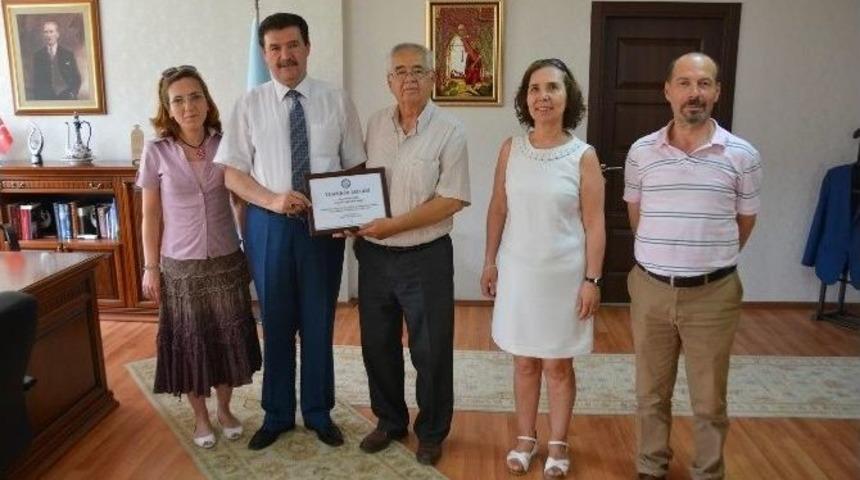 Eskişehir Kent Konseyi&rsquo;nden İl Milli Eğitim M&uuml;d&uuml;r&uuml; &Ouml;zen&rsquo;e Ziyaret