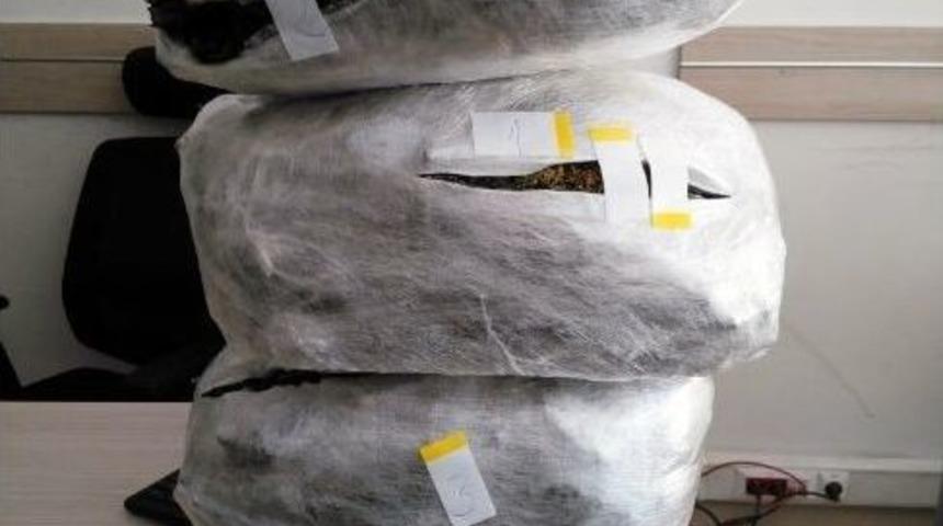 Otomobilin Bagajında Esrar Sevkıyatı Polise Takıldı