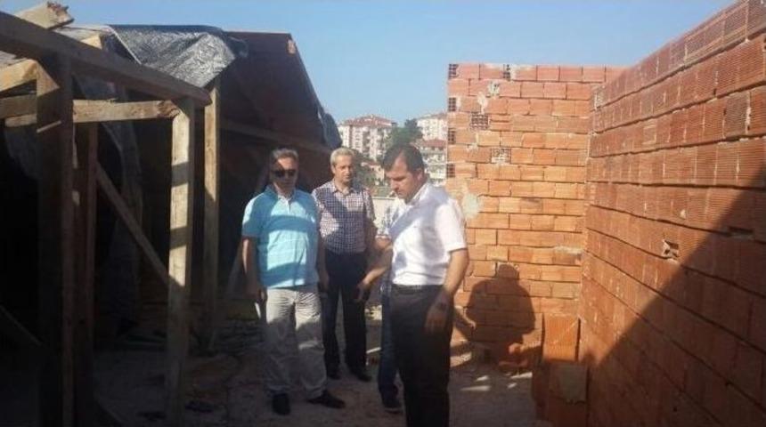Belediye İş Merkezi Yurt İnşaatına Başlandı