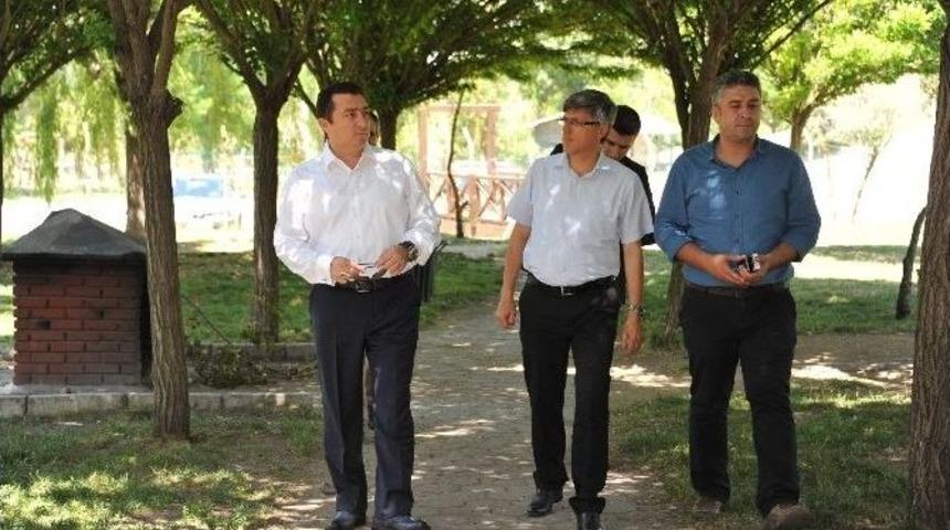 T&uuml;rbin Mesire Alanı 2&rsquo;nci Etap Yenileme &Ccedil;alışmaları Devam Ediyor