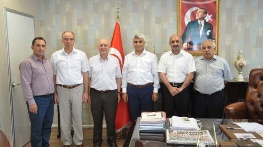 Milas Kaymakamı Fuat G&uuml;rel&rsquo;e Nezaket Ziyaretleri