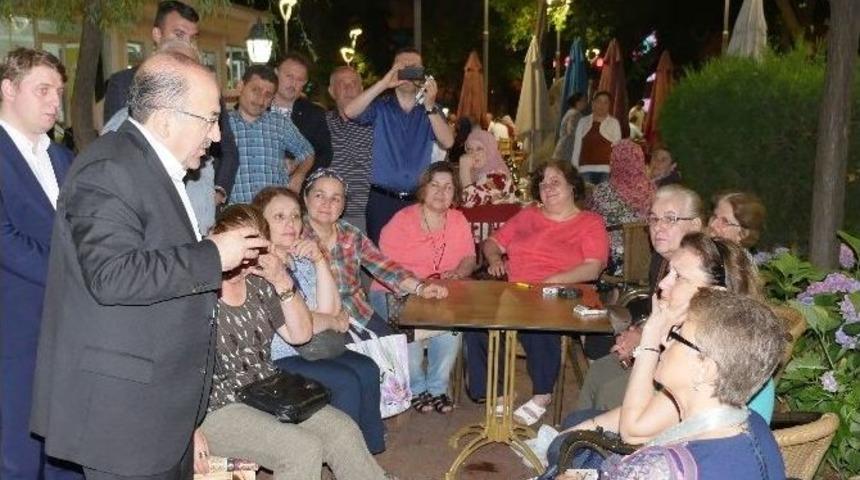 Başkan G&uuml;mr&uuml;k&ccedil;&uuml;oğlu&rsquo;ndan Sahura Kadar Mesai