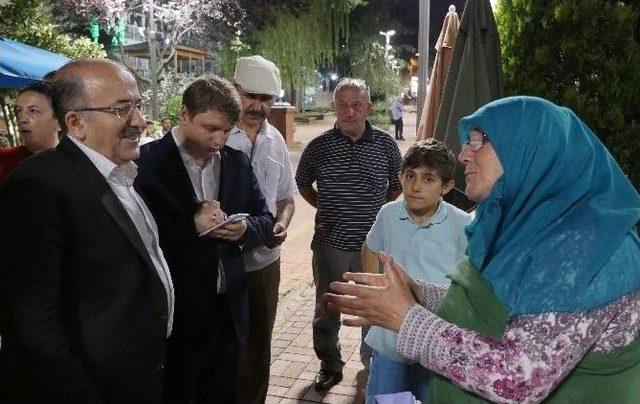 Başkan Gümrükçüoğlu’ndan Sahura Kadar Mesai