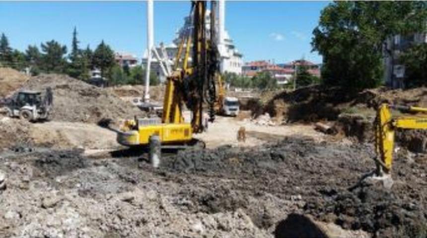 Fatma Şemsettin &Ccedil;amoğlu Ortaokulu İnşaatına Başlandı