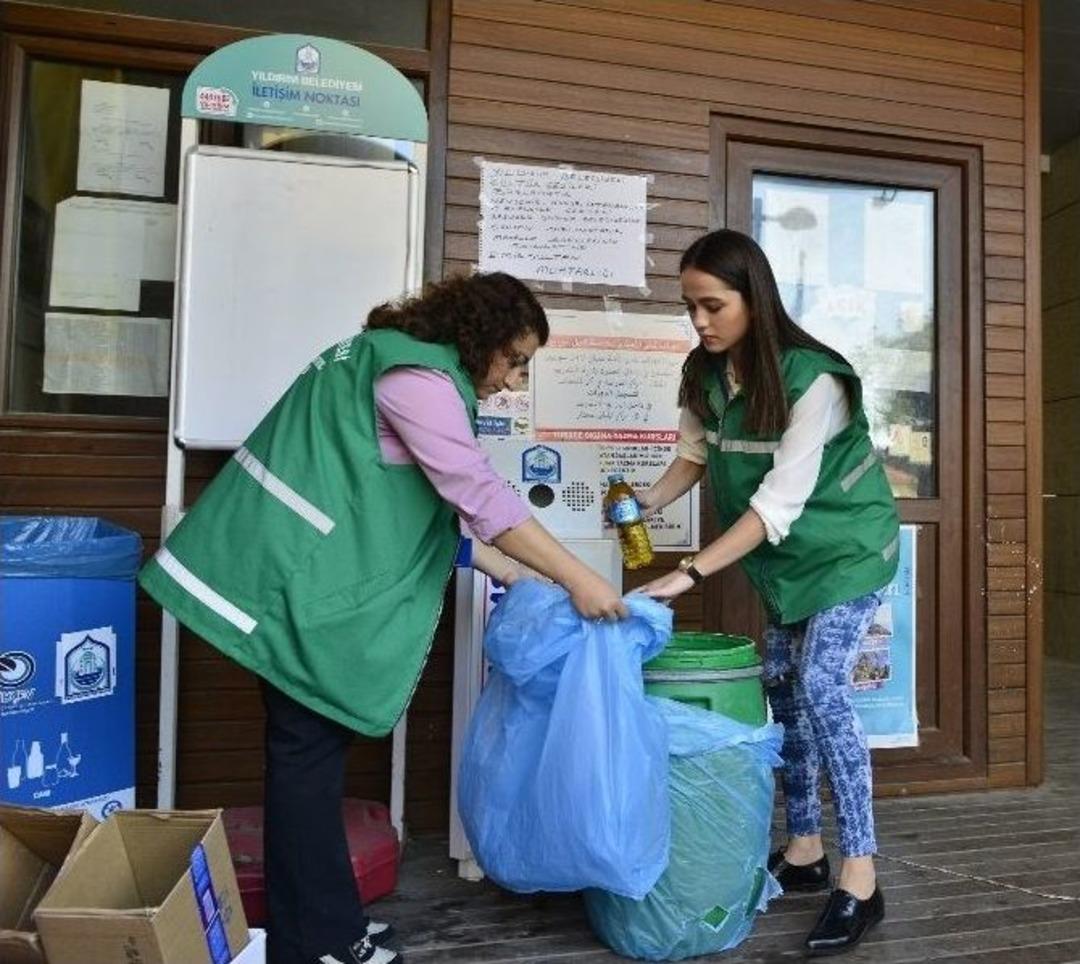 Yıldırım&rsquo;da Atık Yağlar Ekonomiye Kazandırılıyor