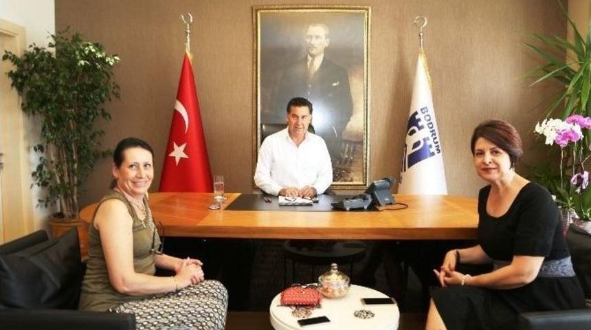 Romanya Başkonsolosu, Başkan Kocadon’u Ziyaret Etti