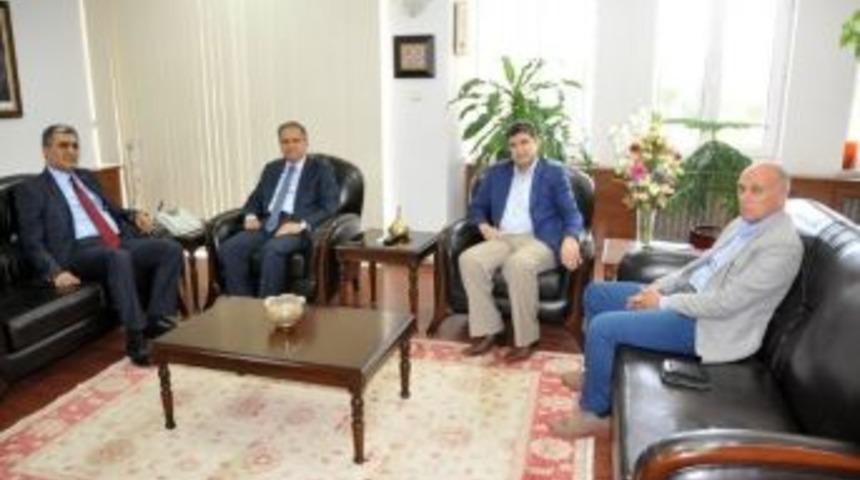 Konuk&rsquo;tan Vali Tapsız&rsquo;a Hayırlı Olsun Ziyareti