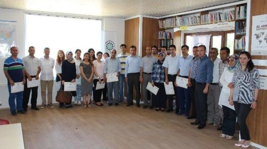 Samsat&rsquo; Ta Kamu G&ouml;revlilerine Sertifikaları Verildi