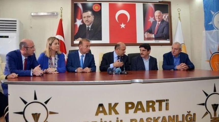 Milli Savunma Bakanı Işık, Ak Parti Mardin İl Teşkilatını Ziyaret Etti