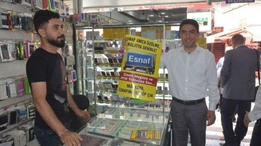 Chp İl Teşkilatından Esnaf Kampanyası