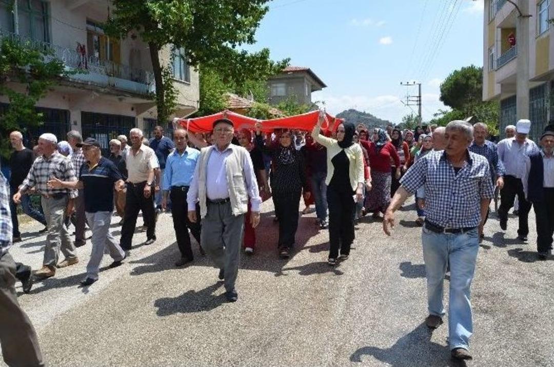 Şehit Astsubay Mustafa Ayna Son Yolculuğuna Uğurlandı
