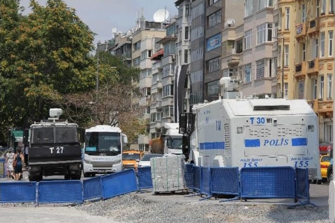 Taksim&rsquo;de Yoğun G&uuml;venlik &Ouml;nlemi