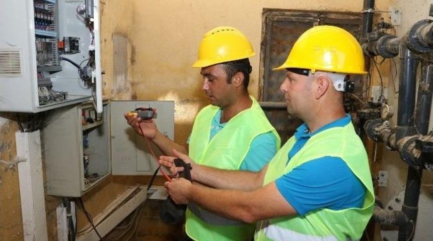 Su Pompaları D&uuml;zenli Olarak Kontrol Ediliyor
