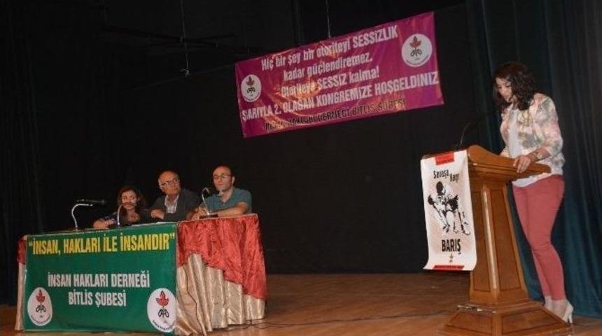 İhd Bitlis Şubesi Kongresi