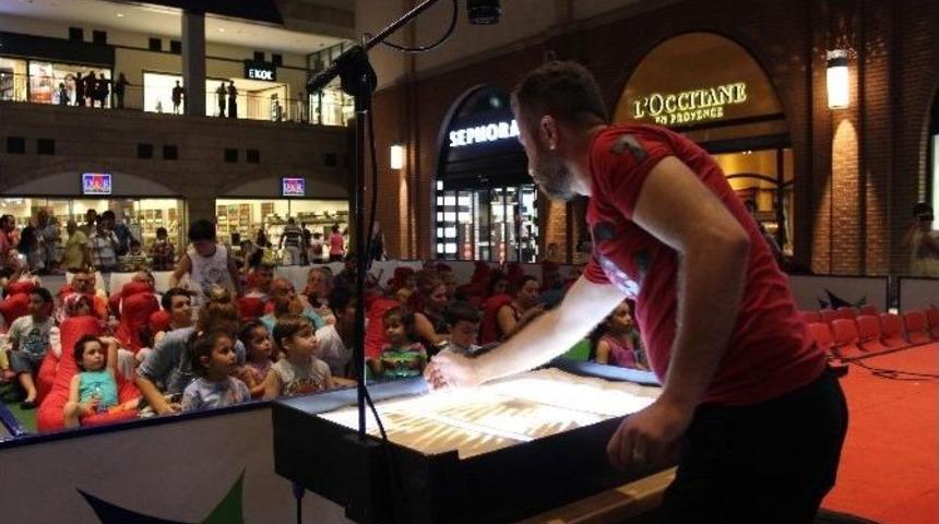 Forum Mersin Kum Sanat&ccedil;ısı &Ouml;mer Faruk Elmas&rsquo;ı Ağırladı