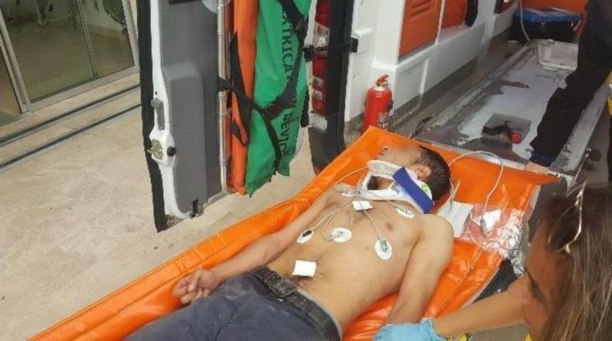 (&ouml;zel Haber) Uyuşturucu Kullanan Gen&ccedil; Bilinci Kapalı Halde Hastaneye Kaldırıldı