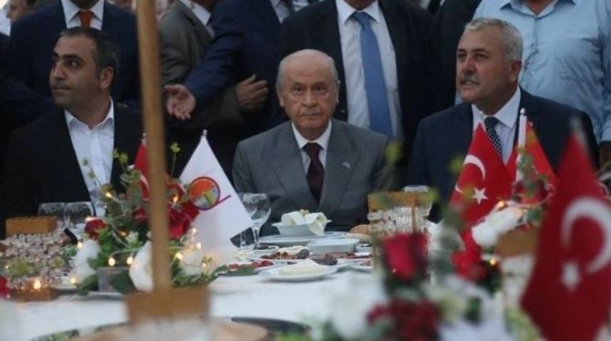 Mhp Lideri Bah&ccedil;eli D&ouml;rtyol&rsquo;da İftar Programına Katıldı