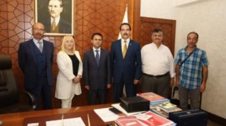 Gazeteciler Cemiyetinden Vali Aktaş&rsquo;a Ziyaret