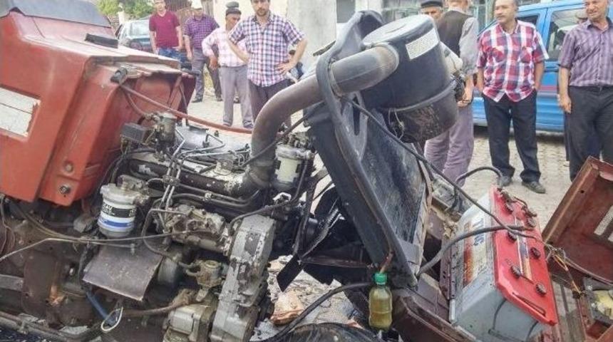 Hisarcık&rsquo;ta Trafik Kazası; 3 Yaralı