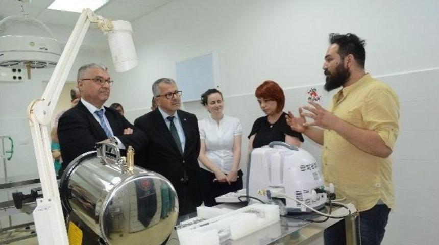 Tika&rsquo;dan Tiran&rsquo;daki Veteriner Kliniğine Ekipman Desteği