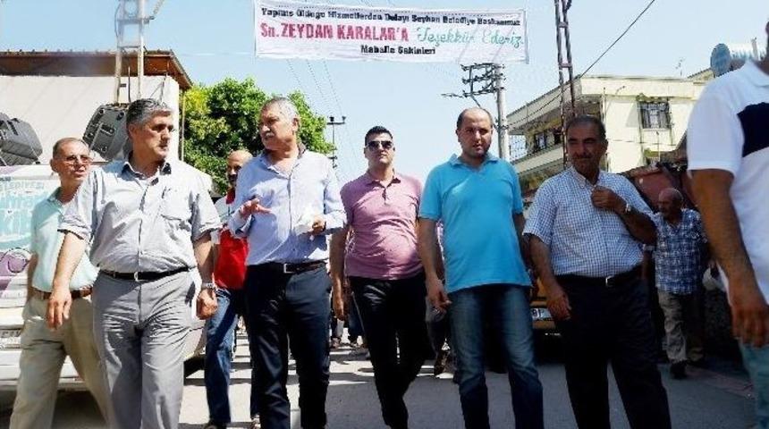 Başkan Karalar&rsquo;dan Akkapı Mahallesi&rsquo;nde Asfalt Denetimi