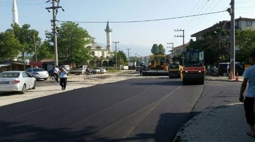 Terminal Yolu Asfaltlandı
