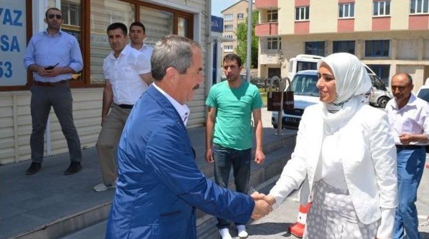 Milletvekili Zehra Taşkesenlioğlu Adilcevaz&rsquo;a Geldi