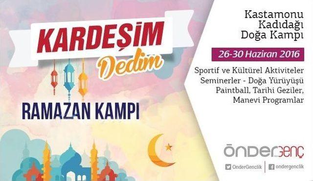 İmam Hatipli Gençler Ramazan Kampında