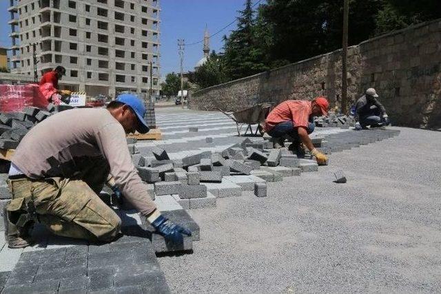 Battalgazi Mahallesi Çeşmeli Caddesi Yenileniyor