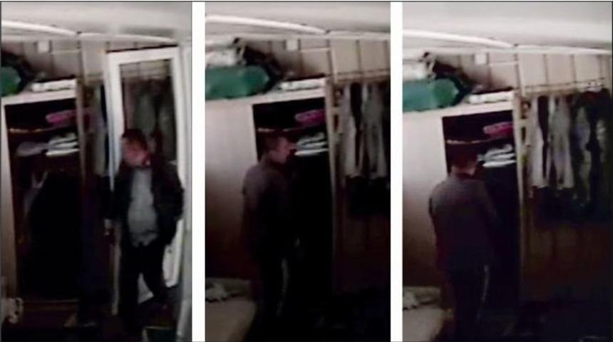 Seyyar Satıcı Kılığında Gelen Hırsız Kameraya Yakalandı