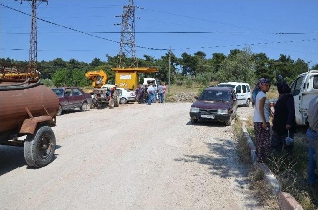 K&ouml;yl&uuml;lerden Kamyon Tepkisi
