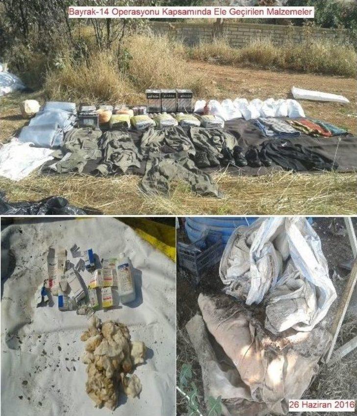 Lice’de Eyp Yapımında Kullanılan Çok Sayıda Malzeme Ele Geçirildi G1