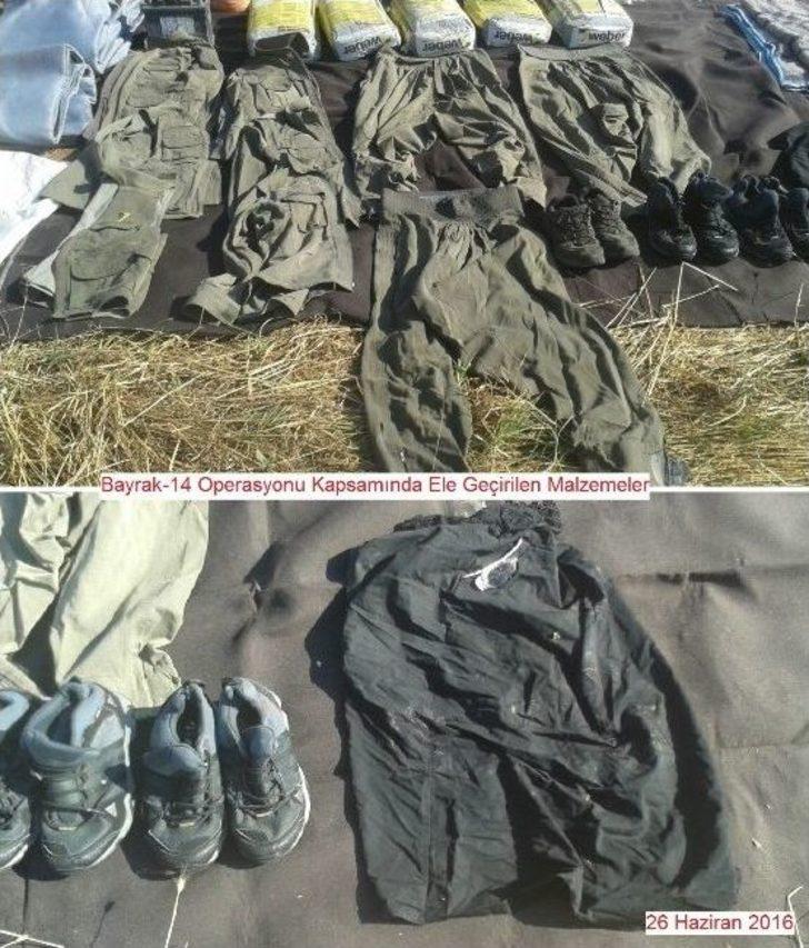 Lice’de Eyp Yapımında Kullanılan Çok Sayıda Malzeme Ele Geçirildi G3